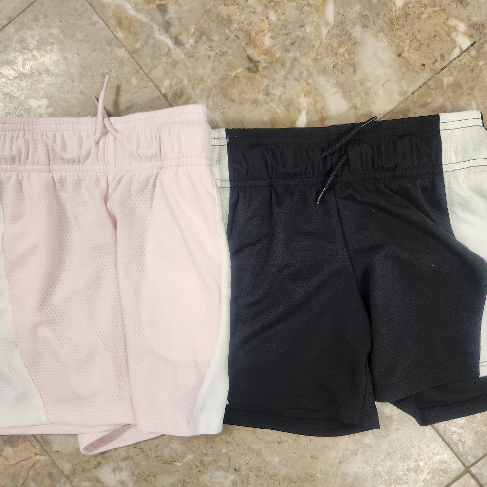 2 athletic works girls shorts